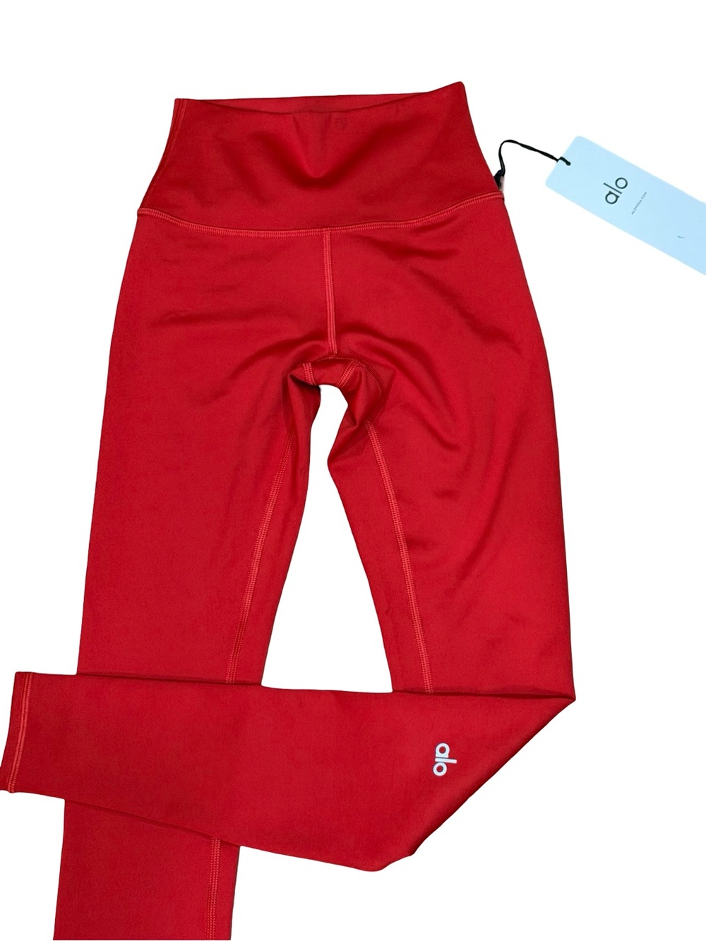 ❤️ NWT Alo Yoga 7/8 High-Waist Airlift Legging Classic Red Size XXS - Picture 9 of 16